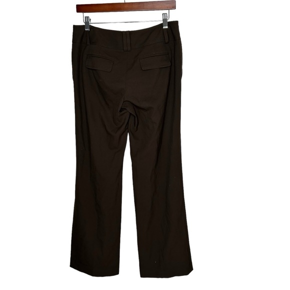 Ann Taylor Lindsay Pants Size 4 Women's Brown Trouser Brown Career Stretch - Picture 5 of 6